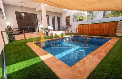 Townhouse - 3 Bedrooms - 5 Bathrooms for rent in Aurum Villas - Aster - Damac Hills 2 - Dubai