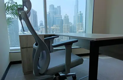 Office Space - Studio - 1 Bathroom for rent in The Prime Tower - Business Bay - Dubai