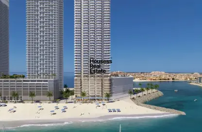 Apartment - 2 Bedrooms - 3 Bathrooms for sale in Beachgate by Address - EMAAR Beachfront - Dubai Harbour - Dubai