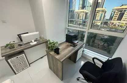 Office Space - Studio - 1 Bathroom for rent in Aspin Tower - Sheikh Zayed Road - Dubai
