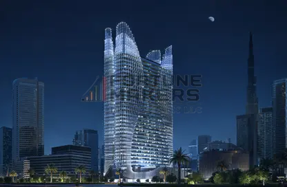 Apartment - 1 Bedroom - 1 Bathroom for sale in Binghatti Skyhall - Business Bay - Dubai