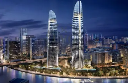 شقة - غرفة نوم - 1 حمام للبيع في تاج القناة 2 - كانال كراون - الخليج التجاري - دبي