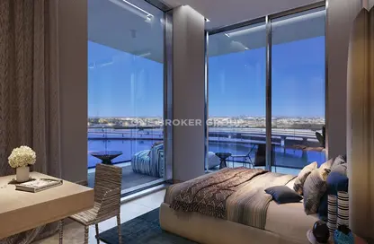 Room / Bedroom image for: Apartment - 1 Bedroom - 2 Bathrooms for sale in Urban Oasis - Business Bay - Dubai, Image 1