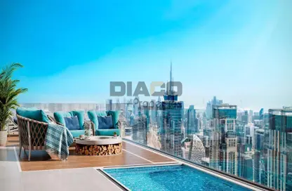 Apartment - 1 Bedroom - 3 Bathrooms for sale in Al Habtoor Tower - Dubai Marina - Dubai
