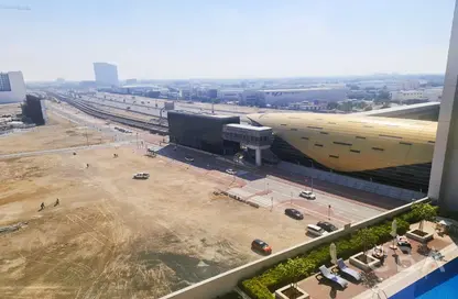 Apartment - Studio - 1 Bathroom for rent in Azizi Aura - Downtown Jebel Ali - Dubai