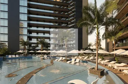 Apartment - 1 Bedroom - 2 Bathrooms for sale in Butterfly Towers - Arjan - Dubai