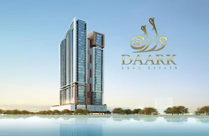 Apartment - 1 Bathroom for sale in Faradis Tower - Al Mamzar - Sharjah - Sharjah