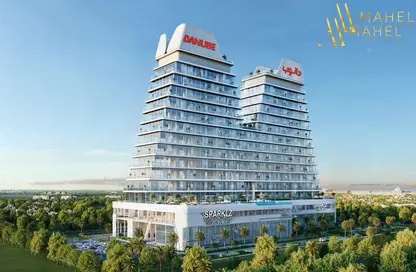 Apartment - 1 Bedroom - 2 Bathrooms for sale in Sparklz By Danube - Al Furjan - Dubai