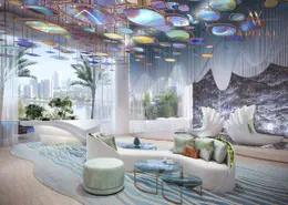 صورة لـ غرفة المعيشة شقة - غرفة نوم - 2 حمامات للبيع في كنال هايتس 2 - الخليج التجاري - دبي ، صورة رقم 1