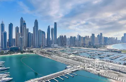 Water View image for: Apartment - 2 Bedrooms - 2 Bathrooms for rent in Marina Vista - EMAAR Beachfront - Dubai Harbour - Dubai, Image 1