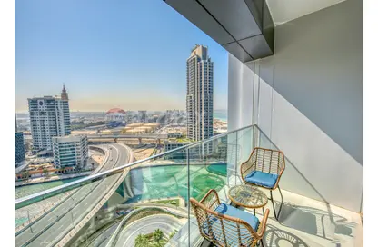 Apartment - 1 Bedroom - 2 Bathrooms for rent in Jumeirah Gate Tower 1 - The Address Jumeirah Resort and Spa - Jumeirah Beach Residence - Dubai