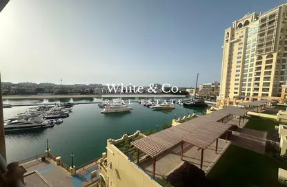 Water View image for: Apartment - 2 Bedrooms - 4 Bathrooms for rent in Marina Residences 2 - Marina Residences - Palm Jumeirah - Dubai, Image 1