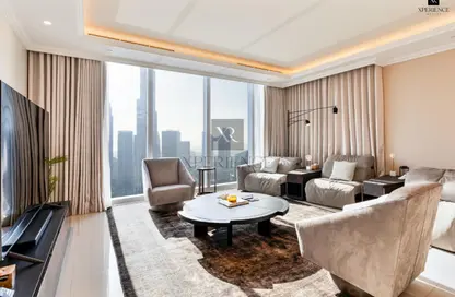 Apartment - 3 Bedrooms - 4 Bathrooms for rent in Address Fountain Views Hotel - The Address Residence Fountain Views - Downtown Dubai - Dubai