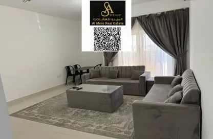 Apartment - 1 Bedroom - 2 Bathrooms for rent in Al Nafoora 1 building - Al Rawda 2 - Al Rawda - Ajman