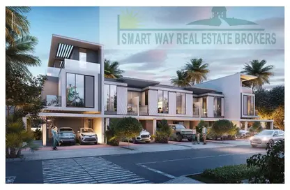 Townhouse - 4 Bedrooms - 3 Bathrooms for sale in FIJI at Damac Islands - DAMAC Islands - Dubai Land - Dubai