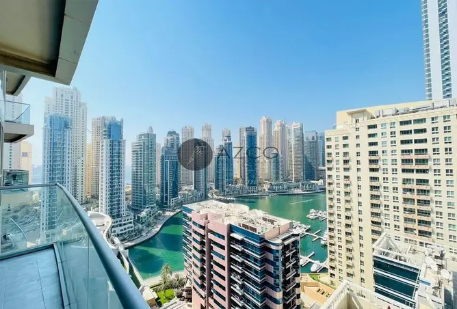شقة - 2 غرف نوم - 4 حمامات للبيع في A - برج الأمواج - برج الأمواج - دبي مارينا - دبي