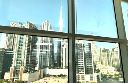 Office Space - Studio - 2 Bathrooms for rent in Clover Bay Tower - Business Bay - Dubai