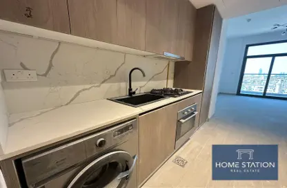 Kitchen image for: Apartment - 1 Bathroom for sale in Laya Heights - Dubai Studio City - Dubai, Image 1