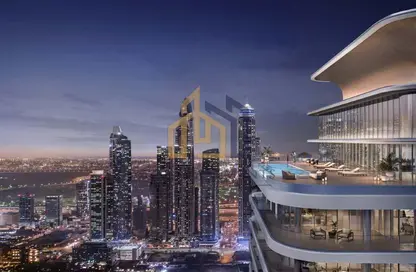 Apartment - 3 Bedrooms - 4 Bathrooms for sale in Seapoint - EMAAR Beachfront - Dubai Harbour - Dubai