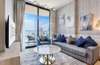 Apartment - 1 Bedroom - 2 Bathrooms for rent in Binghatti Orchid - Jumeirah Village Circle - Dubai