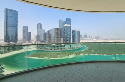 Apartment - 4 Bedrooms - 5 Bathrooms for rent in Beach Towers - Shams Abu Dhabi - Al Reem Island - Abu Dhabi