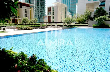 Pool image for: Apartment - 1 Bedroom - 2 Bathrooms for rent in Burooj Views - Marina Square - Al Reem Island - Abu Dhabi, Image 1