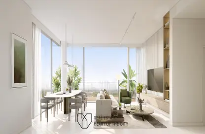 Living / Dining Room image for: Apartment - 2 Bedrooms - 3 Bathrooms for sale in Ellington House III - Dubai Hills Estate - Dubai, Image 1