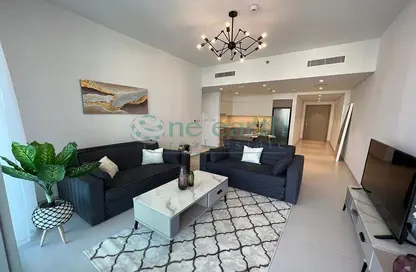 Living Room image for: Apartment - 1 Bedroom - 2 Bathrooms for rent in The Grand - Dubai Creek Harbour (The Lagoons) - Dubai, Image 1