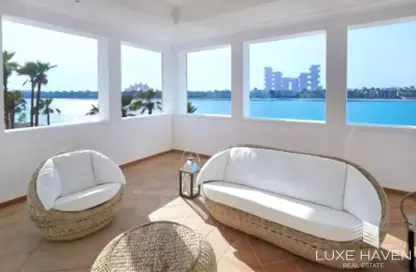 Villa - 5 Bedrooms - 6 Bathrooms for rent in Signature Villas Frond K - Signature Villas - Palm Jumeirah - Dubai