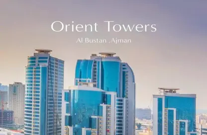 Apartment - 1 Bedroom - 2 Bathrooms for sale in Orient Tower 2 - Orient Towers - Al Bustan - Ajman