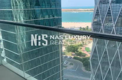 شقة - 3 غرف نوم - 4 حمامات للايجار في برج الكورنيش - شارع الكورنيش - أبوظبي