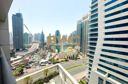 Apartment - 1 Bedroom - 2 Bathrooms for rent in Skyview Tower - Dubai Marina - Dubai