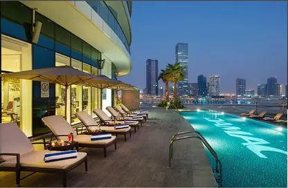 شقة - 1 حمام للايجار في حافة الخليج - الخليج التجاري - دبي