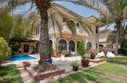 Villa - 4 Bedrooms - 4 Bathrooms for rent in Garden Homes Frond D - Garden Homes - Palm Jumeirah - Dubai