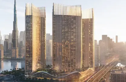 Apartment - Studio - 1 Bathroom for sale in Binghatti Skyrise - Business Bay - Dubai