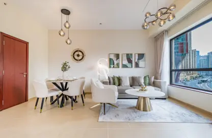 Apartment - 1 Bedroom - 2 Bathrooms for rent in Bahar 6 - Bahar - Jumeirah Beach Residence - Dubai