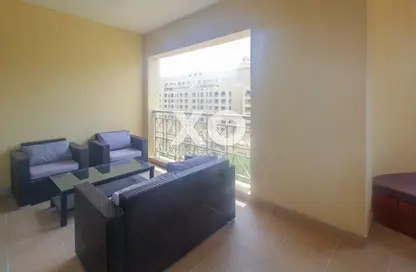Apartment - 2 Bedrooms - 2 Bathrooms for rent in Jash Hamad - Shoreline Apartments - Palm Jumeirah - Dubai