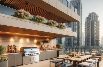 Apartment - 2 Bedrooms - 3 Bathrooms for sale in Exotica By Al Marina - Jumeirah Village Circle - Dubai