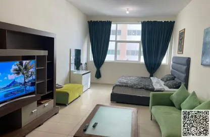 Apartment - Studio - 1 Bathroom for rent in Ajman One Towers - Al Sawan - Ajman
