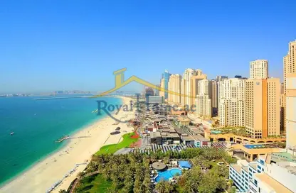 Apartment - 3 Bedrooms - 5 Bathrooms for sale in Rimal 5 - Rimal - Jumeirah Beach Residence - Dubai