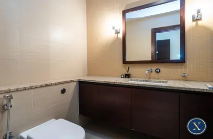 Apartment - 1 Bedroom - 2 Bathrooms for rent in Ruby - Tiara Residences - Palm Jumeirah - Dubai