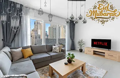 Apartment - 1 Bedroom - 1 Bathroom for rent in La Vie - Jumeirah Beach Residence - Dubai