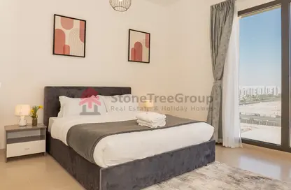 Room / Bedroom image for: Apartment - 1 Bathroom for rent in UNA Apartments - Town Square - Dubai, Image 1