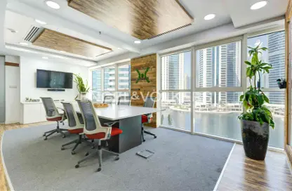 Office Space - Studio - 1 Bathroom for rent in Swiss Tower - JLT Cluster Y - Jumeirah Lake Towers - Dubai
