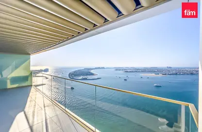 Apartment - 3 Bedrooms - 2 Bathrooms for rent in Grand Bleu Tower 1 - EMAAR Beachfront - Dubai Harbour - Dubai