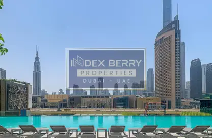 Apartment - 2 Bedrooms - 3 Bathrooms for rent in Downtown Views II Tower 3 - Downtown Views II - Downtown Dubai - Dubai