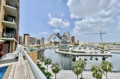 شقة - غرفة نوم - 2 حمامات للايجار في دبي وورف برج 3 - ميناء دبي - الجداف - دبي
