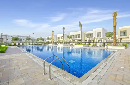 Pool image for: Townhouse - 3 Bedrooms - 3 Bathrooms for rent in Zahra Townhouses - Town Square - Dubai, Image 1