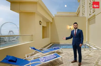 شقة - 4 غرف نوم - 6 حمامات للايجار في اجنحة رودا امواج - أمواج - مساكن شاطئ الجميرا - دبي