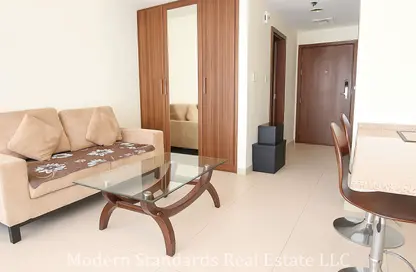Apartment - Studio - 1 Bathroom for rent in Goldcrest Executive - JLT Cluster C - Jumeirah Lake Towers - Dubai